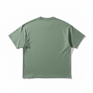 T-shirt surdimensionné personnalisé en polyester 220g anti-UV, éco-responsable, pour homme, style streetwear, épaules tombantes, grandes tailles - Product Image 2