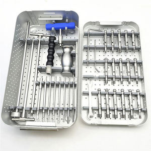 Kit d'outils de retrait d'implants orthopédiques, ensemble d'instruments chirurgicaux pour l'extraction de clous intramédullaires et la chirurgie osseuse - Product Image 6