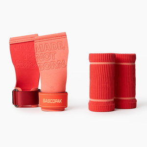 Juego de Muñequeras y Agarres para Crossfit Blancos y Grises, Más Suaves para Levantamiento de Pesas y Cross Training, con Magnesio Reforzado, OEM/ODM - Product Image 4