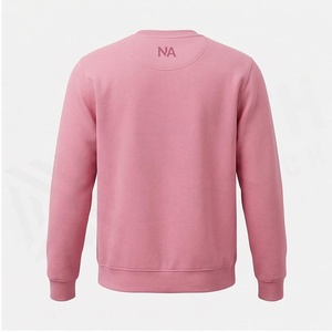 North Approach <b>Pink</b> Crewneck <b>Sweatshirt</b> Men's Casual Printed Pullover Regular Fit Autumn Knitted 100% Cotton - Product Image 2