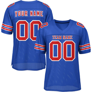 Maillots de football américain haut de gamme, antibactériens, en spandex/coton, impression numérique, personnalisation rapide, fourniture directe d'usine pour les équipes - Product Image 4