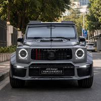 Kit carrosserie style G800 en fibre de carbone sèche pour Mercedes-Benz Classe G W465 : pare-chocs avant, capot, extensions d'ailes, pare-chocs arrière, spoiler