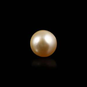 Perle dorée naturelle de 5,25 carats, pierre précieuse en vrac pour bijoux fins - Product Image 2