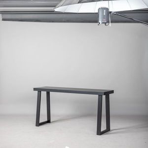 Consolle in Legno Massello da 43,3 Pollici per Ingresso, Tavolo Stretto per Divano, Arredamento per Corridoio e Soggiorno - Product Image 4