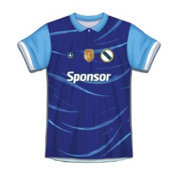 Hombres a granel personalizado sublimación impresa nombre del equipo Logo Polo uniforme conjunto secado rápido EE. UU. Fútbol entrenamiento Jersey nuevo 2025