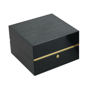 Étui de rangement carré en MDF écologique pour montres et lunettes, par le fournisseur - Product Image 1