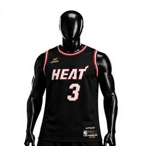 Maillot de basket-ball personnalisé avec logo d'équipe, sans manches, sublimé, respirant, coupe athlétique, pour homme, toutes saisons - Product Image 4