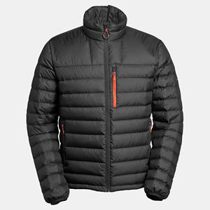 Chaqueta de Plumón Negra para Hombre, Forrada de Felpa, Ligera, Gruesa y Cálida, para Invierno y Actividades al Aire Libre, Venta al Por Mayor, Alta Calidad - Product Image 2