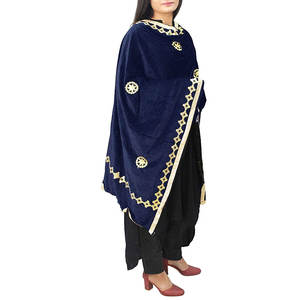 Vente en gros – Nouveauté 2026 : Écharpes et châles classiques d'hiver pour femmes, en cachemire pur brodé, personnalisables, service OEM - Product Image 2