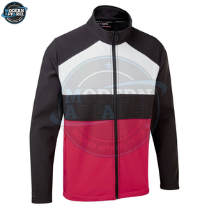 Veste softshell tendance pour homme, nouvelle conception, fermeture éclair sur le devant, fabricant pakistanais de vestes softshell pour hommes - Product Image 3