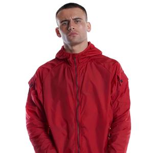 Veste de survêtement de sport zippée personnalisée pour hommes-Coupe-vent en tricot respirant avec col montant pour l'entraînement - Product Image 1