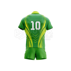 ชุดรักบี้ระบายอากาศได้ดี น้ำหนักเบา แห้งเร็ว ทนทาน ผลิตจากโพลีเอสเตอร์ ปรับแต่งได้ ชุดฝึกซ้อมกีฬาสำหรับผู้ชายและผู้ใหญ่ - Product Image 4