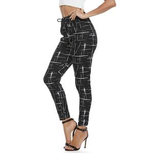 Mallas de LICRA de nailon personalizadas para mujer, pantalones de Yoga suaves y transpirables para Fitness, con cordón, sublimación, ajustados sólidos - Product Image 5