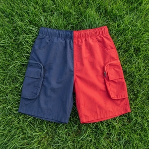 Shorts coupe-vent en nylon pour hommes, résistants à l'eau, décontractés, imperméables, unisexes, taille élastique, 100 % nylon - Product Image 1