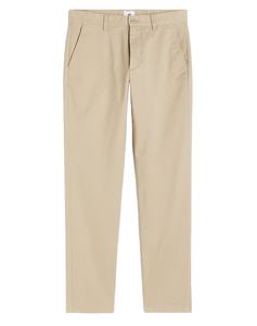 กางเกงย้อมสีธรรมดาทรงสลิมฟิตสำหรับผู้ชายกางเกงใส่สบายผ้าคอตตอนทอลายทแยงผ้ายืดสำหรับราคาขายส่ง - Product Image 1