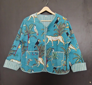 เสื้อแจ็คเก็ตฤดูหนาวลายพิมพ์สัตว์คุณภาพสูง แขนยาว ระบายอากาศได้ดี เป็นมิตรกับสิ่งแวดล้อม ราคาโรงงาน - Product Image 4