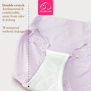 Culottes de maternité en coton respirant, taille haute, coupe haute, tissées, pour le quotidien, pour femmes - Product Image 5