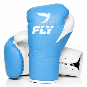 Guantes de Boxeo Personalizados de Piel de Vacuno de Primera Calidad, Transpirables, para Entrenamiento de Adultos, Color Morado y Blanco - Product Image 2