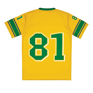 Maillot de football en mesh personnalisé pour femmes du Brésil, col en V, t-shirt d'équipe athlétique, fabricant et fournisseur de vêtements de sport OEM, marque privée, États-Unis - Product Image 4