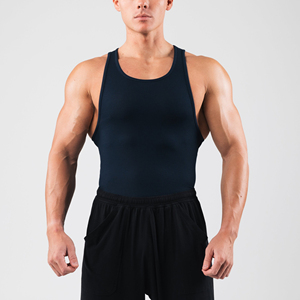 Ropa informal para gimnasio y fitness, camiseta deportiva para ejercicio, camisetas sin mangas, 100% poliéster, ropa informal de verano para hombre. - Product Image 4