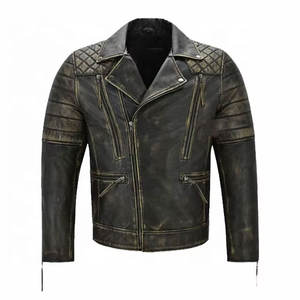 Nuevas Chaquetas de Cuero Personalizadas Marca Brando para Hombre, Chaqueta de Motociclista Elegante de Cuero Napa Auténtico por Alex - Product Image 6