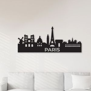 Wall hanging new paris hanging wooden laser cut ecofriendly durable - top seller here - Product Image 1