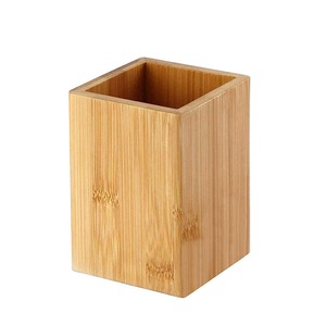 Support à stylos en bois pratique, porte-coupe-creuses, organisateur de rangement multi-papeterie avec classification - Product Image 5