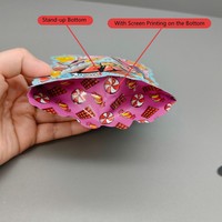 Sachet Doypack personnalisé thermoscellable avec fermeture éclair en Mylar découpé sur mesure pour l'emballage alimentaire