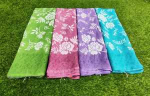 ชุดส่าหรีผ้าจอร์เจียแบบคลาสสิกกับเสื้อชุดพื้นเมืองพิมพ์ลายส่าหรีสำหรับงานปาร์ตี้ฤดูหนาว - Product Image 5