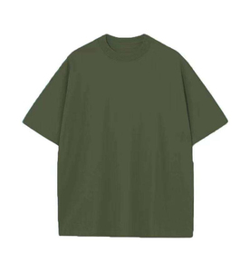 High Quality Combed 100% Cotton Custom T Shirt Blank 230gsm Heavy Weight Oversized <b>Tshirt</b> DTG Printing Men's T-Shirts - Product Image 4