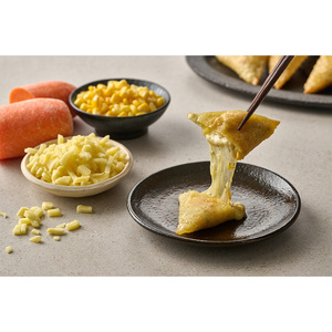 [SGS MANDU] Korean <b>Corn</b> Cheese Dumplings (1,000g) Fried Dumplings Sweet Golden Wrapper Creamy Melting <b>Snack</b> Korea - Product Image 3