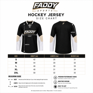 Maillot de hockey sur glace personnalisé par sublimation, respirant, uniforme d'entraînement d'équipe, haute qualité, à lacets, vêtements de sport pour hommes, vente en gros de chemises - Product Image 6