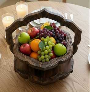 Sculpture de service de collations en métal plaqué or, écologique, faite à la main, de qualité supérieure, moderne, religieuse, vente en gros Tradebyd - Product Image 1