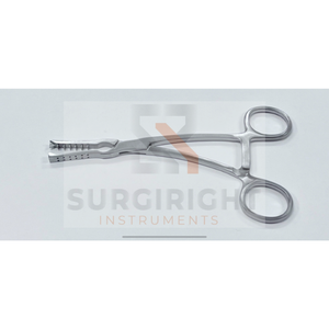 Pinza Meniscal Angulada 1x2 Dientes, Acero Inoxidable, Instrumentos Ortopédicos Aprobados por CE ISO de Surgiright Instrument - Product Image 4