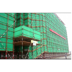 <b>Green</b> HDPE Safety Net Construction Protective Mesh Scaffolding <b>Netting</b> Weatherproof Building Protection - Product Image 5