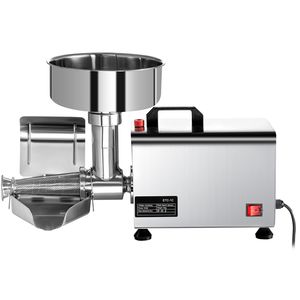 Presse-tomates électrique professionnelle 110V 370W en acier inoxydable, capacité 90-160 kg, extracteur de jus - Product Image 1