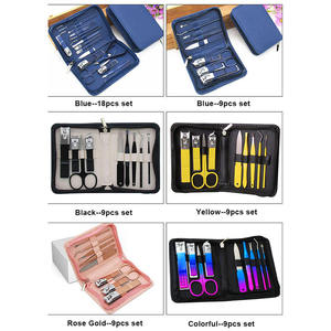 Top Selling <b>Manicure</b> Pedicure Set High Quality Custom Made Stainless Steel Lightweight <b>Manicure</b> <b>Kit</b> With Customized Packaging - Product Image 1