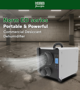 Deshumidificador comercial de 850W con control por aplicación para uso en lavanderías - Product Image 6