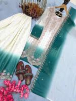 Tenue de soirée pakistanaise Bollywood, ensemble Plazzo, robe de mariée indienne de créateur avec haut brodé et bas évasé, tenue ethnique pour femme