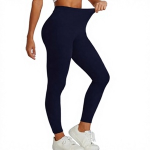 Leggings de Cintura Alta, Color Sólido, Tejidos, Transpirables, Elásticos, Cómodos y Suaves, Pantalones Deportivos para Mujer - Product Image 5