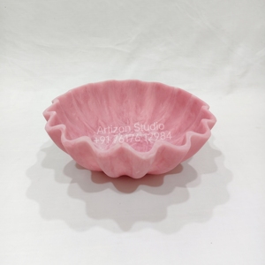 Bol de service en résine en gros avec motif marbré moderne pour la collection de vaisselle de cuisine, salle à manger, hôtel et restaurant - Product Image 4
