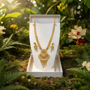 Royal Style Long <b>Necklace</b> Set Fine Jewelry 11058733GL - Product Image 3