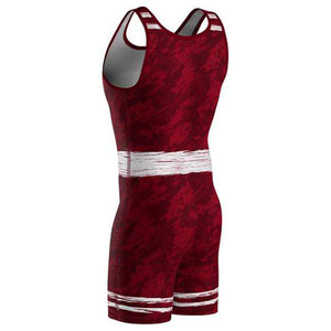 OEM Wrestling Singlet Custom Printed Sublimation Wrestling Uniform Quick Dry <b>Athletic</b> Sports Wear Custom Team Logo Gym Singlet - Product Image 6