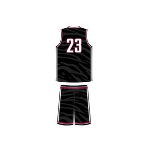 Vente en gros 100% maillots de basket-ball en polyester pour hommes nouveau style d'uniformes de basket-ball cousus dans les grandes tailles - Product Image 2