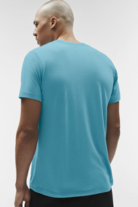 เสื้อยืดผู้ชายคุณภาพสูง สีพื้น แขนสั้น คอกลม สวมใส่สบาย น้ำหนักเบา เหมาะสำหรับฤดูร้อน - Product Image 3