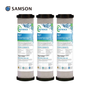 Filtro de reducción de cloramina, filtro de agua VOC, filtro de bloque de carbón de 10 pulgadas, suministro a granel - Product Image 1