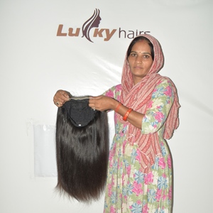 Straight Indian Remy Hair <b>Wig</b> HD Transparent Lace <b>Front</b> Glueless Plucked Natural Wave Natural Black Women Easy Apply - Product Image 6