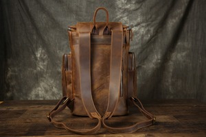 Top Quality Casual Apparel Bags Leather Laptop <b>Backpack</b> for Women OEM Available Design New Arrival Outfit Leather <b>Backpack</b> Bag - Product Image 2