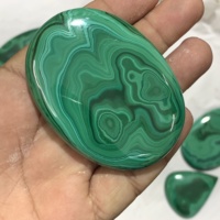 Piedra Preciosa Natural Suelta de Calidad AAAAA, Cabujón de Malaquita Verde en Oferta, Corte Excelente, Forma Mixta, Creaciones Rida