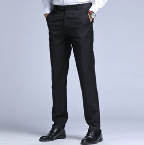 Nuevos Pantalones de Vestir a Rayas para Hombre, Corte Slim Fit, Formales de Negocios, Casuales de Oficina, Diseño Elegante y Moderno, OEM ODM - Product Image 2